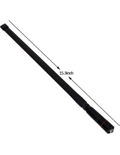 Antena Plegable HYS SMA Femenina 39.6 cm VHF/UHF 2 Paquete 2