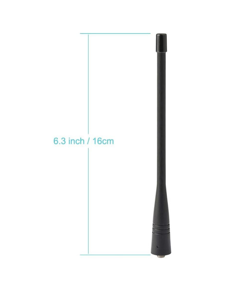 Antena UHF 400-470MHz Bingfu SMA Femenina - Paquete de 2
