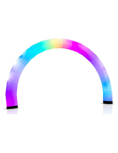 Arco Inflable Cambiante de Color Plenty Concepts 2.74m x 4.57m