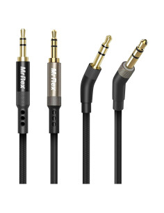 Cable de Audio Aux 2.5mm a 3.5mm Mr Rex Trenzado 2-Pack