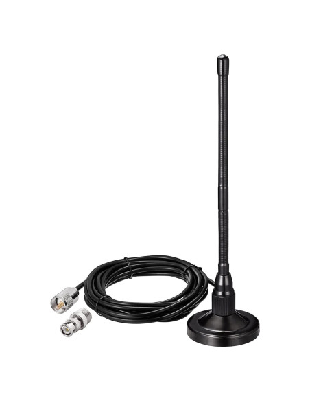 Antena de Radio CB Bingfu 27MHz Base Magnética 3m RG58