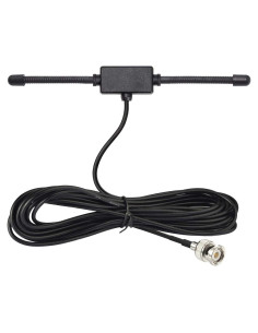 Antena Adhesiva Bingfu BNC Macho para Escáner VHF UHF 3m