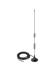 Antena de Radioaficionado Bingfu BNC Magnética 45cm 3m RG58