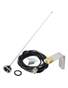 Antena VHF HYS NMO 144MHz con Soporte en L y Cable RG-58 4m