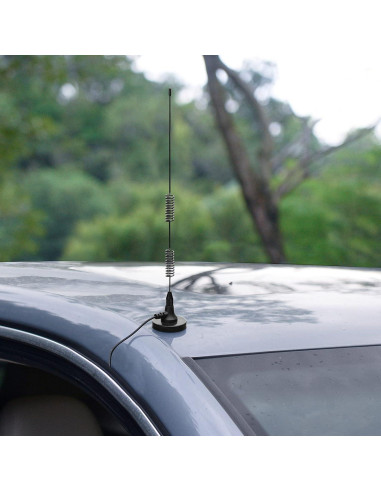 Antena de Banda Dual VHF UHF Bingfu SMA Macho 3m