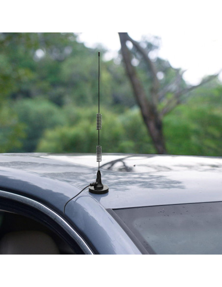 Antena de Banda Dual VHF UHF Bingfu SMA Macho 3m