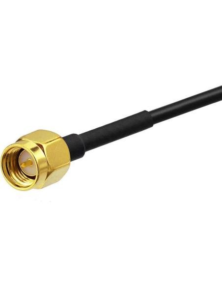 Antena de Banda Dual VHF UHF Bingfu SMA Macho 3m