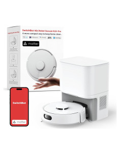 Aspiradora Robot SwitchBot K10+ Pro Compacta 2.3kg WiFi