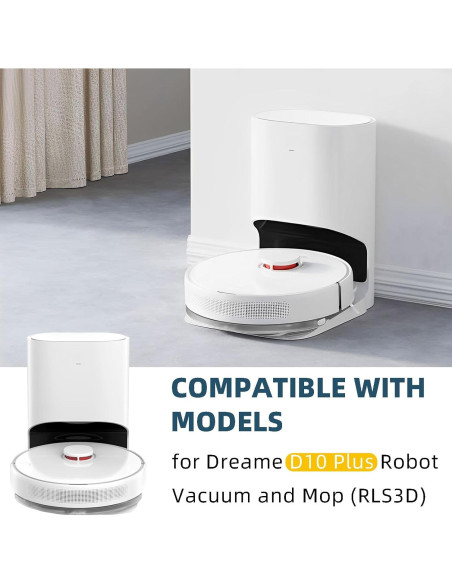 Kit de Repuestos HUIZHEN para Aspiradora Robot Dreametech D10 Plus - 18 Piezas