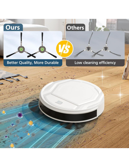 16 Piezas de Reemplazo Filtros y Cepillos OKP Lefant