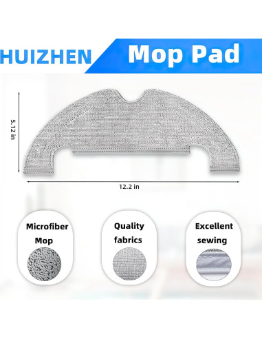 Kit de Repuestos HUIZHEN para Aspiradora Robot Dreametech D10 Plus - 18 Piezas