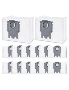 Paquete de 14 bolsas de polvo Bluearks para Roborock 2.5L