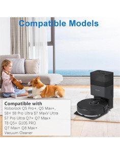 Paquete de 14 bolsas de polvo Bluearks para Roborock 2.5L 2