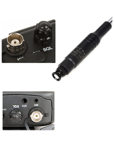 Antena Telescópica HYS 27Mhz BNC 25-132cm para Radio CB