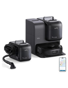 Aspiradora Robot eufy E28 HydroJet 2 en 1 con Limpiador Profundo