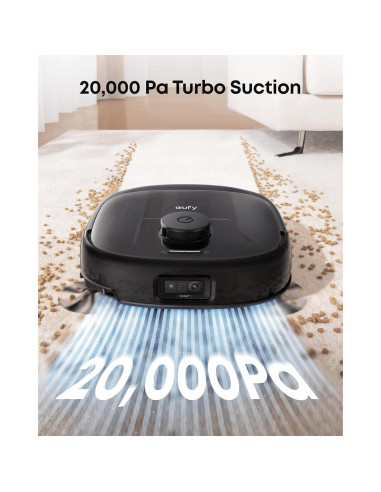 Aspiradora Robot eufy E28 HydroJet 2 en 1 con Limpiador Profundo