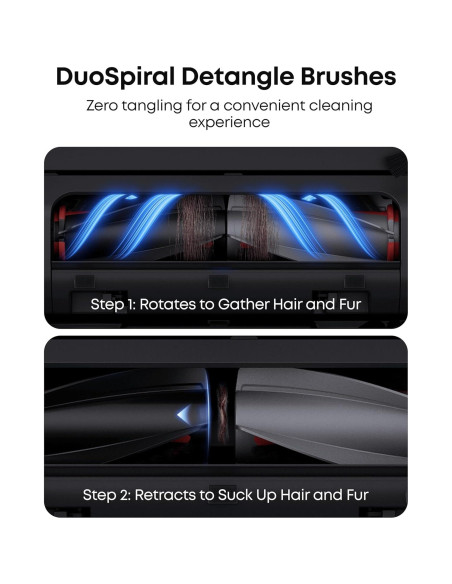 Aspiradora Robot eufy E28 HydroJet 2 en 1 con Limpiador Profundo