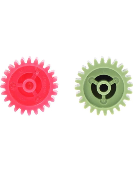 Engranajes de Motor del Cepillo Lateral ECOVACS DEEBOT Rojo y Verde