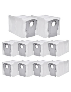 10 Bolsas Desechables 2.7L Hoxxu para Aspiradora Roborock