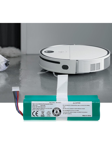 Batería Li-ion 14.4V 6400mAh para Ecovacs Deebot T8 T9