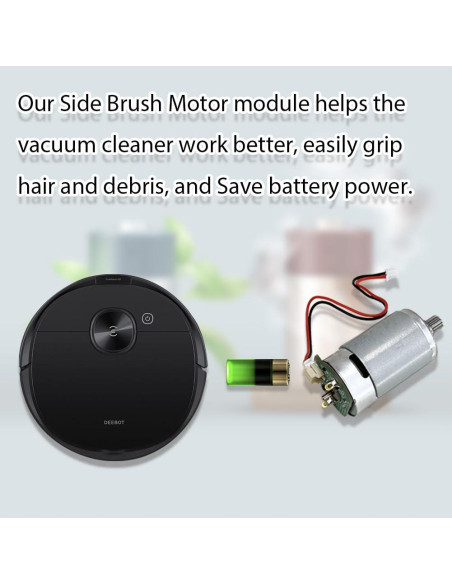 Motor de rodillo principal Ytaland para Ecovacs DEEBOT N79S