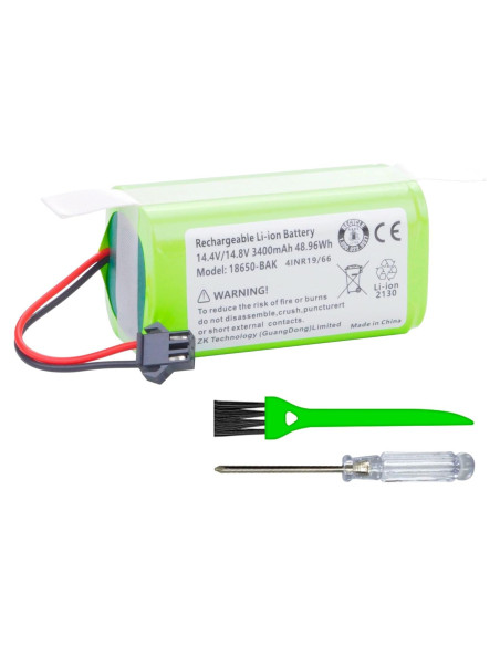 Batería 3400mAh 14.4V para aspiradora robot Lefant M210