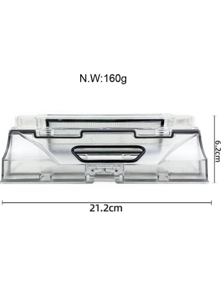 Caja de Depósito de Polvo YTALAND para Aspiradora Roborock S5 MAX/S6 MaxV