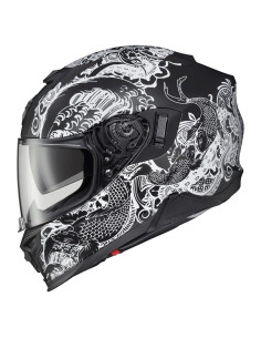 Casco ScorpionEXO EXO-T520 Nama-Sushi Negro/Blanco 2.18kg