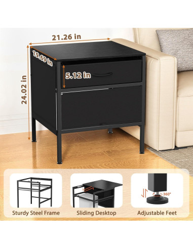 Gabinete de Almacenamiento para Aspiradora Robot Qmetalart RV-Cabinet