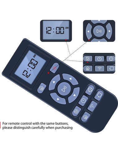 Control Remoto RC1507 para Ecovacs Deebot N79 M80 M81 M83
