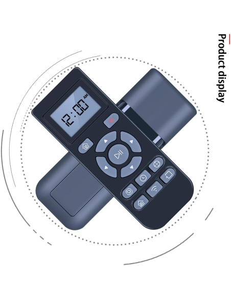 Control Remoto RC1507 para Ecovacs Deebot N79 M80 M81 M83