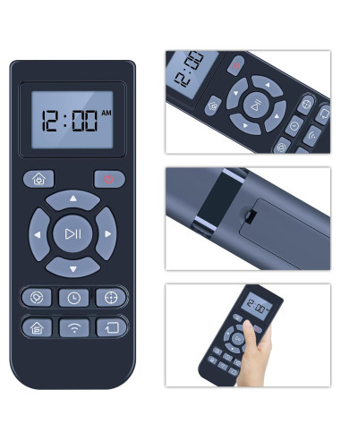 Control Remoto RC1507 para Ecovacs Deebot N79 M80 M81 M83