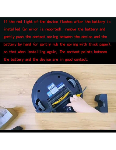 Batería de Reemplazo 12V 3000mAh para Ecovacs Deebot M80 Pro