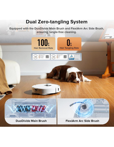 Reemplazo Cepillos y Trapeador Robótico Roborock Qrevo Edge