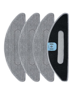 4 Almohadillas de Reemplazo Microfibra Lacvik para iRobot Roomba i5/i5+/j5/j5+