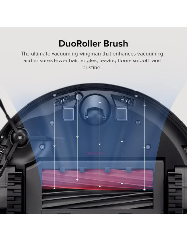Roborock S8 Robot Aspiradora con Mopa y Paños, Negro