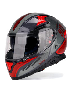 Casco HAX Hax Impulse XL Duro Rojo con Ventilación