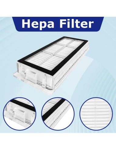Filtros HEPA para Aspiradora Robot Dreame Bot X20 Pro - 8 Piezas