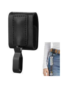 Clip de Cinturón para Sable de Luz PU Ajustable - Metal