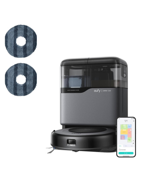 Robot Aspirador eufy Omni C20 con Estación Todo en Uno