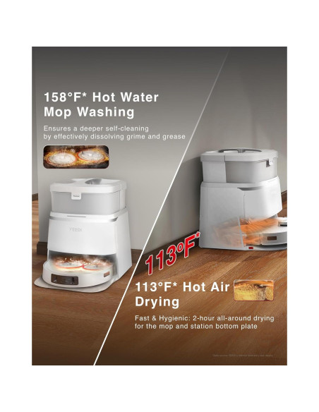 Robot Aspiradora Yeedi M12 Ultra Plus con Estación OMNI