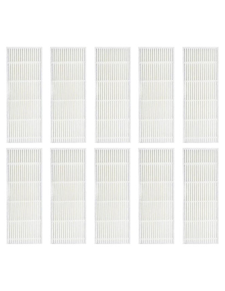 10 Filtros HEPA para Aspiradora Robótica Lefant M210 M210B M213