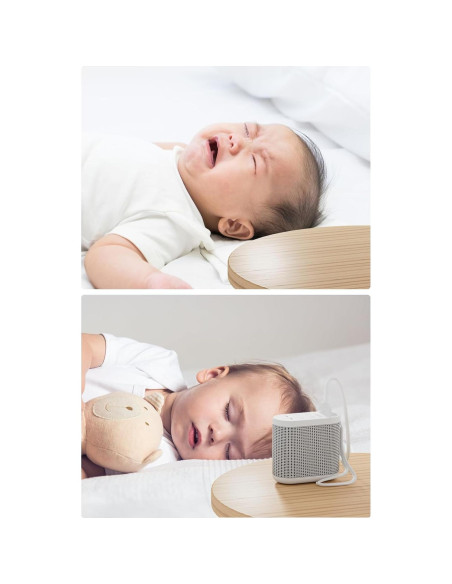 Máquina de Ruido Blanco Welldiea Mini Recargable 21 Sonidos