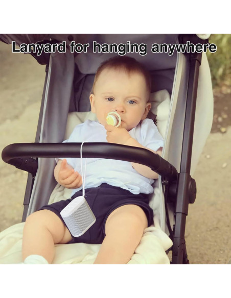 Máquina de Ruido Blanco Welldiea Mini Recargable 21 Sonidos