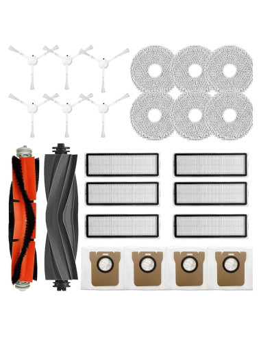 Kit de Repuestos para Aspiradora Xiaomi X10 Plus+ 24 Piezas