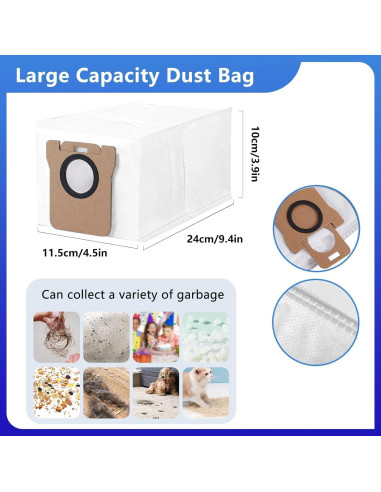 Kit de Repuestos para Aspiradora Xiaomi X10 Plus+ 24 Piezas