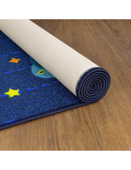 Alfombra Educativa KC Cubs Sistema Solar 1.52x2.13m Multicolor