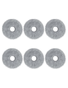Kit de Reemplazo para Aspiradora Robot Dreame X40 Pro - 6 Paños