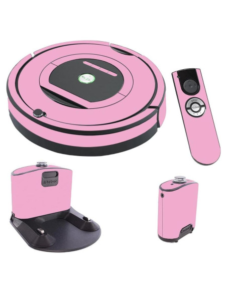 MightySkins Piel Adhesiva Rosa para iRobot Roomba 770
