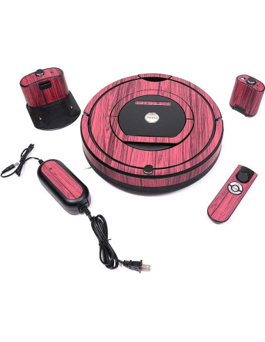 MightySkins Piel Adhesiva Rosa para iRobot Roomba 770